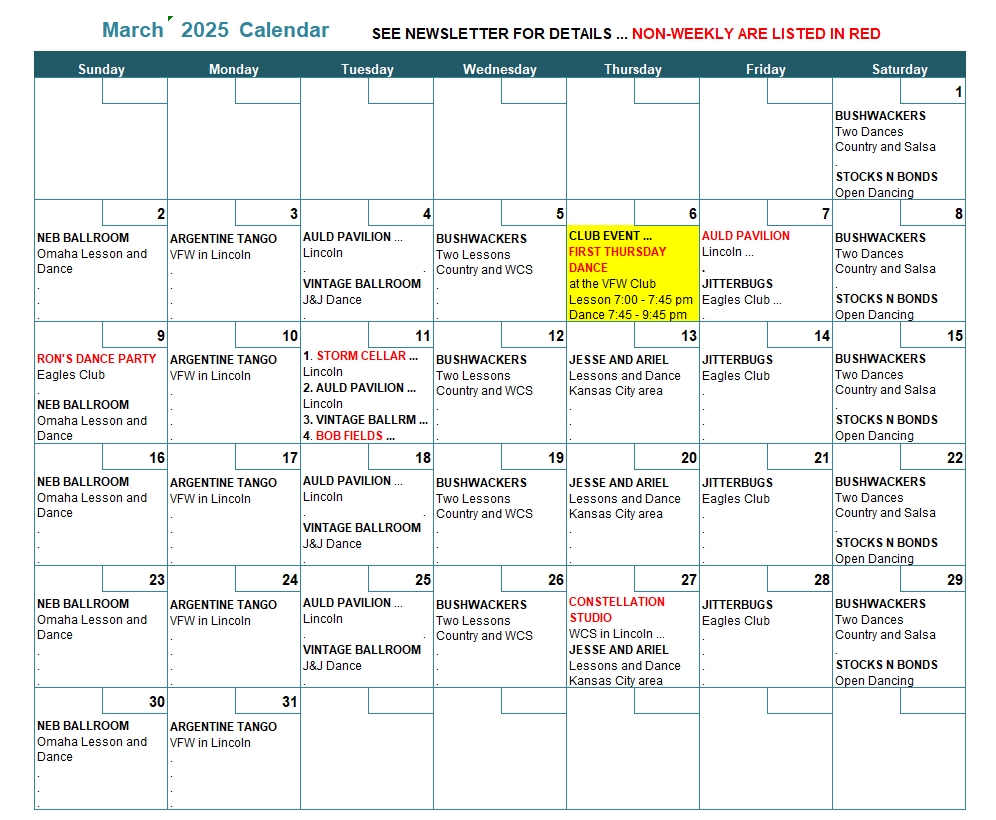 Omaha West Coast Swing Dance